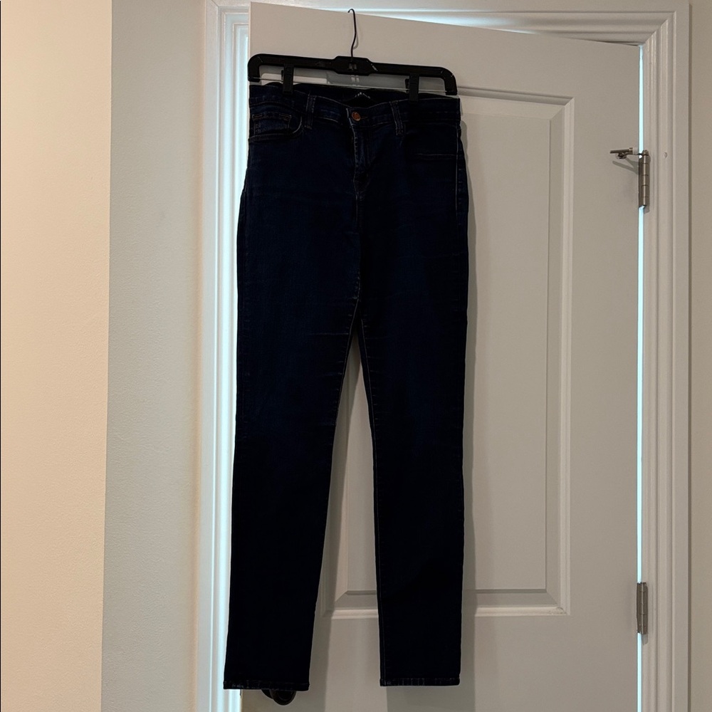 J Brand Dark Blue Skinny Jeans
